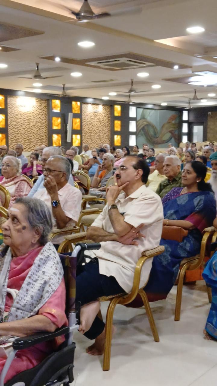 Auditorium Gathering with Elders